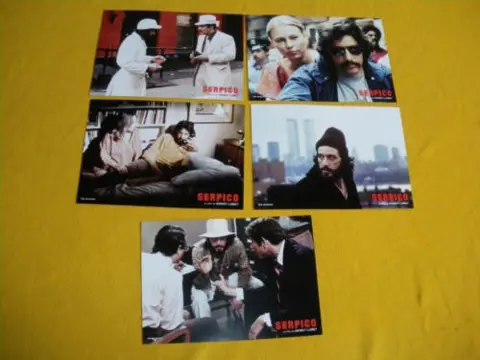 SERPICO lobbycard set.