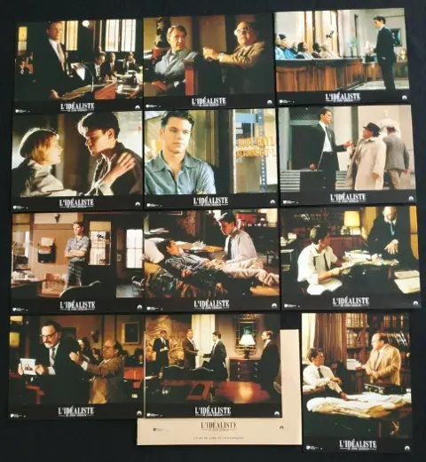 THE RAINMAKER lobbycard set.