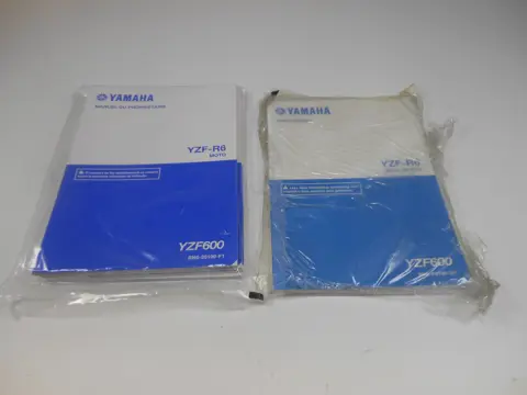 INSTRUCTIEBOEKJE Yamaha YZF R6 2017 - 2022