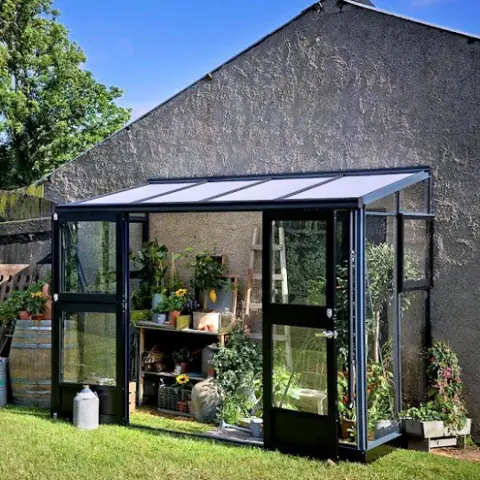 Muurkas Veranda 44 : 296 x 149 x 231 cm (b x d x h)