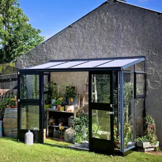 Muurkas Veranda 44 : 296 x 149 x 231 cm (b x d x h)