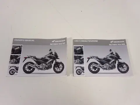 INSTRUCTIEBOEKJE Honda NC 700 X 2011 - 2015