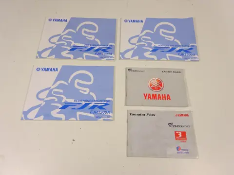 INSTRUCTIEBOEKJE Yamaha FJR 1300 2006 - 2012