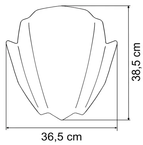 WINDSCHERM BMW R 1150 R 2001 - 2005