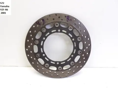 RECHTER REMSCHIJF VOOR Yamaha YZF R6 1998 - 2002