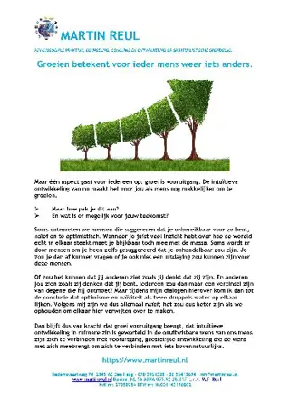 PAS ALS JE MOED TOONT JE WEG TE GAAN