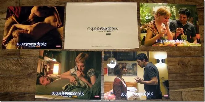 COSA VOGLIO DI PIU lobbycard set.