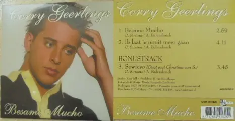 CORRY GEERLIINGS Besame Mucho