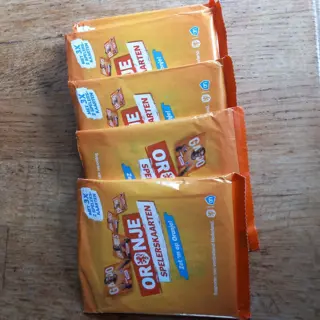 AH, Oranje Spelerskaarten.Zet hem op Oranje