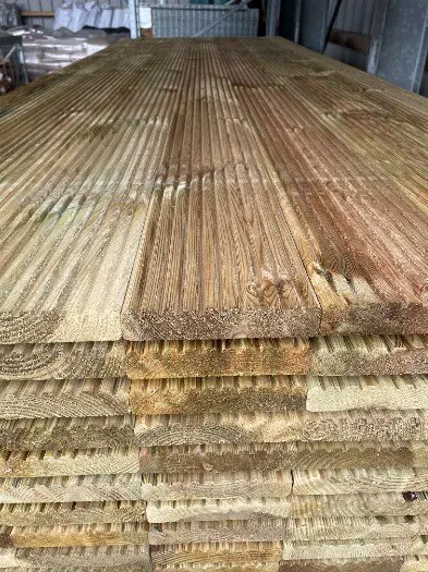 Vlonderplank geimpr. 28 x 145 x 3000 mm