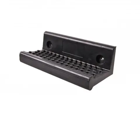 Opstap rubber met stalen basisframe 200x90mm