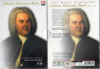 JOHANN SEBASTIAN BACH DVD/ CD’S BOX NIEUW 5028421923574