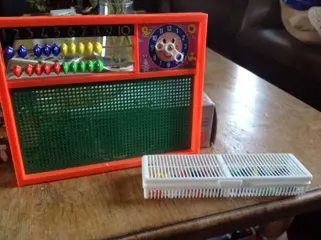 Mozaiek / telraam / klok - 3 in 1