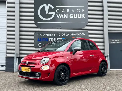 Fiat 500 C 1.2 Cabriolet,Airco,Cruise,Lmv,ElektrRamen,Stuurbed,Usb,CitySteering,Bluetooth,Parkeersen