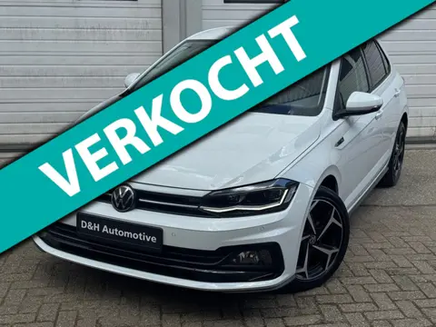Volkswagen Polo 1.0 TSI R LINE virtual/xenon/led/keyless/navi/carplay/front assist/sfeerverlichting/