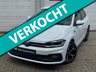 Volkswagen Polo 1.0 TSI R LINE virtual/xenon/led/keyless/navi/carplay/front assist/sfeerverlichting/