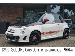 Abarth 500C 1.4 T-Jet Estetico , 2-tone, Schaalstoelen, Interscope Surround, Cabrio, Navi, PDC.
