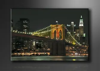 Nieuw canvas schilderij New York USA 120 x 80 cm