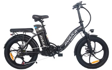 AVAKA BZ20 PLUS Electric Bike Foldable 20*3.0 Inch Fat Tires