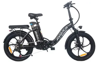 AVAKA BZ20 PLUS Electric Bike Foldable 20*3.0 Inch Fat Tires