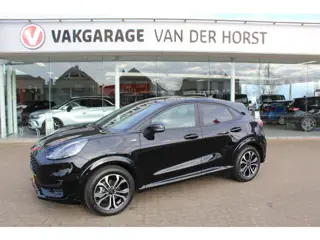 Ford Puma 1.0-125pk EcoBoost Hybrid ST-Line. April 2024 ! Slechts 7.400km ! Autm. airco, navigatie, 