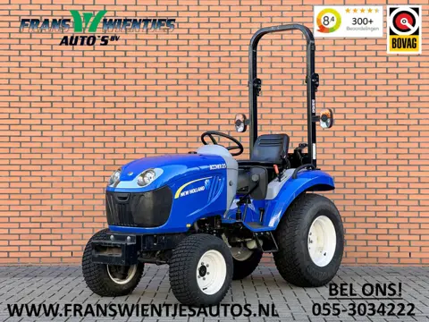 New Holland Boomer 25 | Aftak as voor + achter | Hefinrichting | 4WD | Differentieel slot | Cruise c