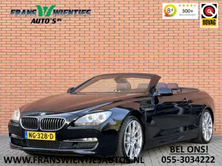 BMW 6 Serie Cabrio 640i High Executive | 320 PK! | Head-Up Display | Softclose | Xenon | 20" Lichtme