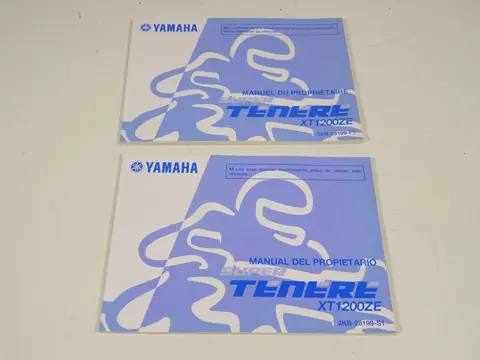 INSTRUCTIEBOEKJE Yamaha XT 1200 Z Super Tenere 2010 - 2013