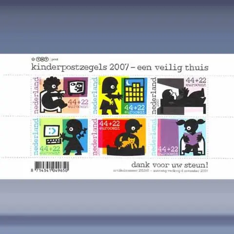 Kinderzegels (blok) (2007)
