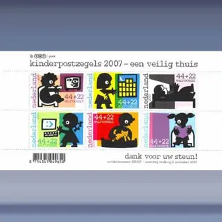 Kinderzegels (blok) (2007)
