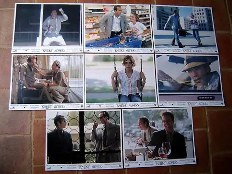 MATCHSTICK MEN lobbycard set.