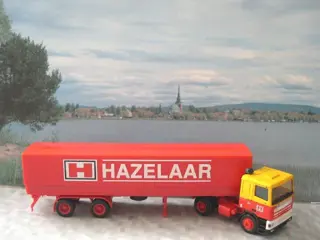 2x Hazelaar Daf 95 / M.A.N. Herpa. HO