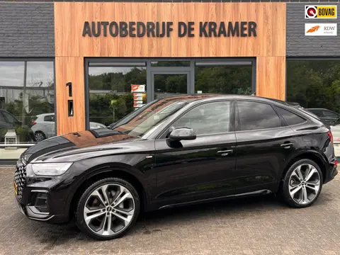 Audi Q5 Sportback 55 TFSIe | S-edition | Black Pack | Panoroma | 360° | B&O | Luchtvering | Matrix |