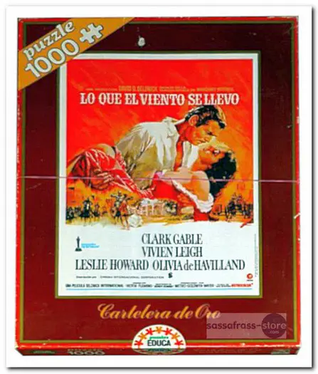 Lo que el viento se llevó - Educa - 1000 Stukjes