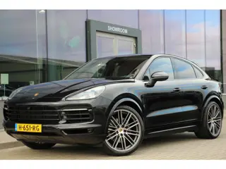 Porsche Cayenne Coupé 3.0 E-Hybrid | Sosftclose | Stoelventilatie | 360 CAMERA | CHRONO | Sportdesig
