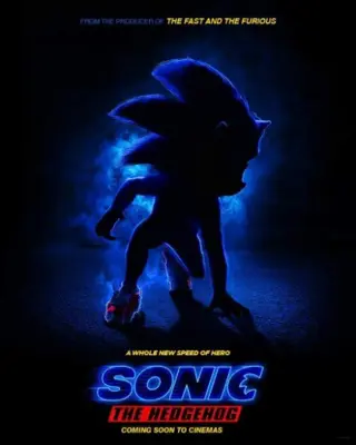 SONIC THE HEDGEHOG NED. filmposter.