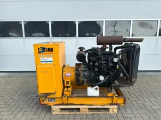 SDMO Yanmar Leroy Somer 50 kVA noodstroom generatorset 328 hours !