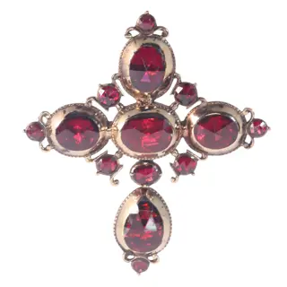 1810 Empire Gold: The Symbolism of a Garnet Cross