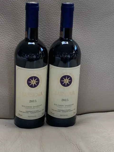 2015 Sassicaia Tenuta San Guido - Super Tuscans - 2 Flessen