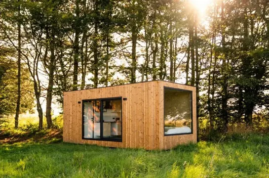 Tiny house voor 2 personen in de streek van Namen en Dinant