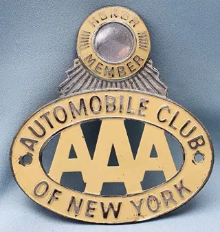 Embleem/mascotte/kenteken - AAA - Grille Badge - Automobil