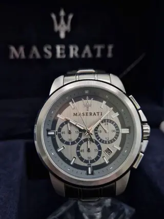 Horloge/klok/stopwatch - Maserati chronograaf horloge -