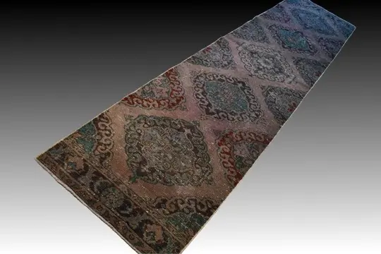 Extra long Royal vintage - Loper - 371 cm - 82 cm