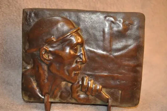 Constantin Meunier (1831-1905) - relief plaquette de