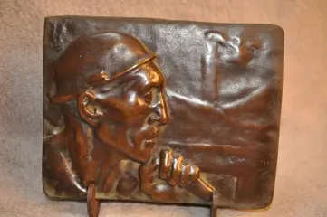 Constantin Meunier (1831-1905) - relief plaquette de