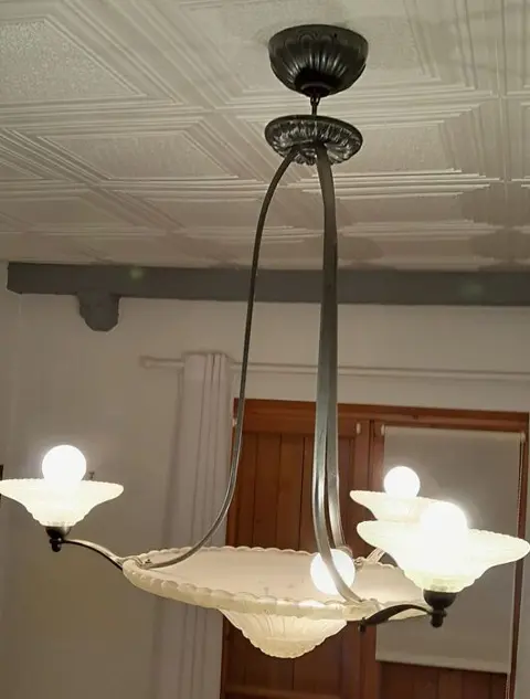 Kroonluchter, Art Deco