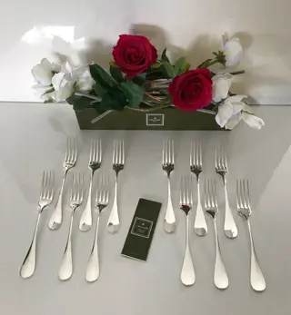 Christofle modèle Fidelio médaillon avec monogramme -