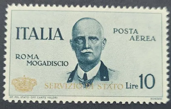 Koninkrijk Italië - Small crown, air service, 1934 airmail, MNH, with very good centring, extra-luxury quality, - Cerificato Caffaz