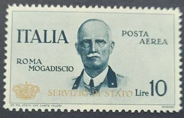 Koninkrijk Italië - Small crown, air service, 1934 airmail, MNH, with very good centring, extra-luxury quality, - Cerificato Caffaz