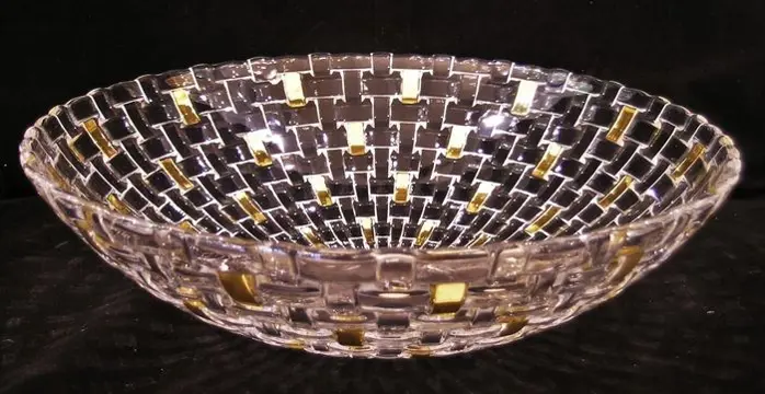 Rubelli Vetri d'Arte - Met de hand gedecoreerd rond